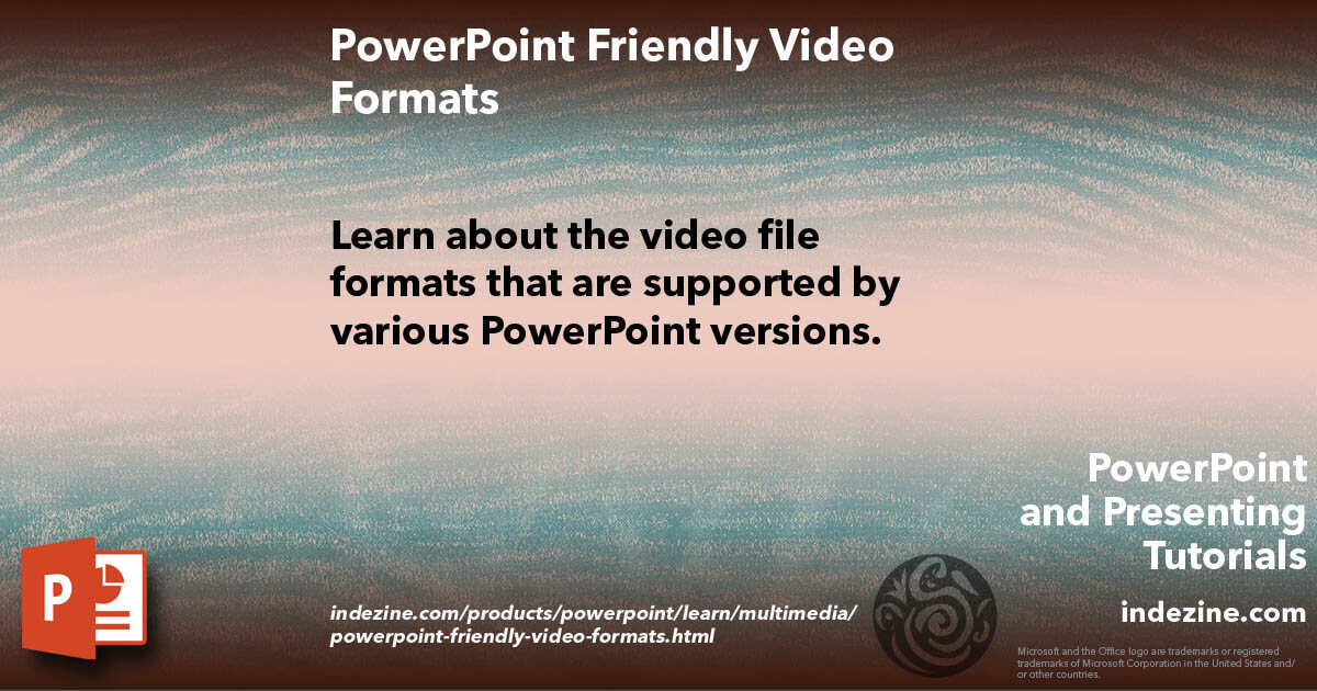 format a video in your powerpoint for mac presentation